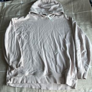 Light pink lululemon perfectly oversized hoodie